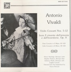 Violin Concerti Nos. 5-12, Op. 8 / Flute Concerto in D major / Cello Concerto in B minor