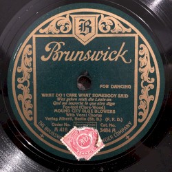 What Do I Care What Somebody Said / Nervous Puppies