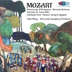 Mozart Notturno For 4 Orchestras & Serenata Notturna, etc. - Maag LSO