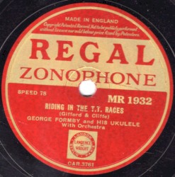 Riding in the T.T. Races / The Isle of Man