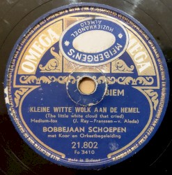 Kleine witte wolk aan de hemel / De lichtjes van de Schelde