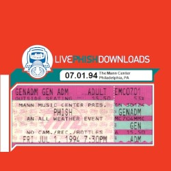 1994-07-01: The Mann Center for the Performing Arts, Philadelphia, PA, USA