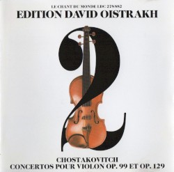 Concertos Pour Violon Op. 99 Et Op. 129