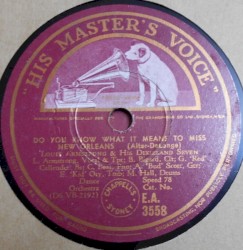 Do You Know What It Means to Miss New Orleans / Endie