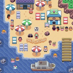 the song that plays at the beach in your favorite childhood game