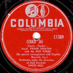 Could 'Ja? / That Lucky Old Sun