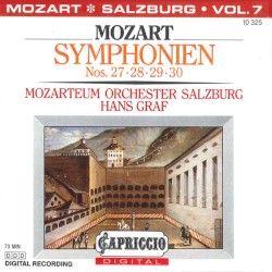 Salzburg, Vol. 7: Symphonien nos. 29 / 28 / 27 / 30