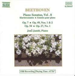 Piano Sonatas, Volume 8: Op. 7 / Op. 49 nos. 1 & 2 / Op. 54 / Op. 27 no. 1