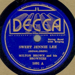 Sweet Jennie Lee / I Love You