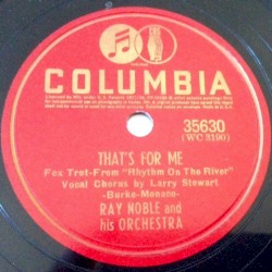 That's for Me / Rhythm on the River