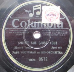 Sweet Sue - Just You / I Can't Give You Anything but Love