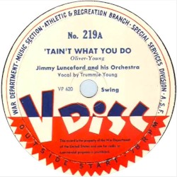 ’Tain’t What You Do / I’ll Never Be the Same / Zaggin’ With Zig