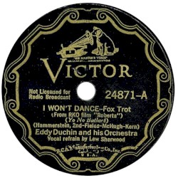 I Won't Dance / Lovely to Look At