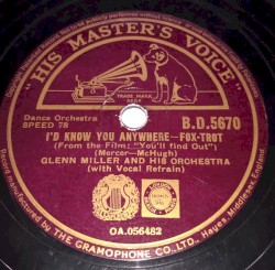 I’d Know You Anywhere / You’ve Got Me This Way