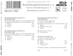Brandenburgische Konzerte 4 - 6