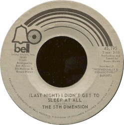 (Last Night) I Didn't Get to Sleep at All / The River Witch