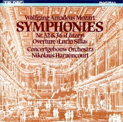 Symphonies 32 & 36, Overture to Lucio Silla