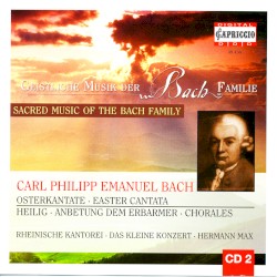 Geistliche Musik der Bach Familie, vol 2