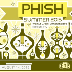 2015‐08‐14: Walnut Creek Amphitheatre, Raleigh, NC, USA