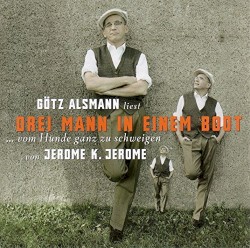 Drei Mann in einem Boot