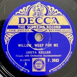 Im Playing With Fire / Willow Weep for Me