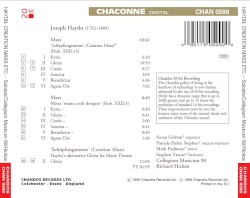 Creation Mass / Schöpfungsmesse / Missa âRorate coeli desuperâ