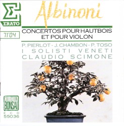 Concertos pour hautbois et pour violon