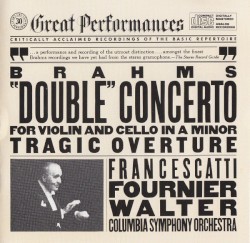 "Double" Concerto / Tragic Overture