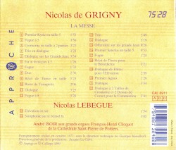 Messe pour orgue