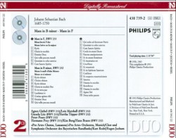 Mass in B Minor / Mass in F