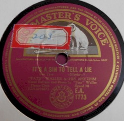 It's a Sin to Tell a Lie / Big Chief de Sota