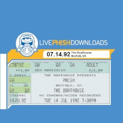 1992-07-14: The Boathouse, Norfolk, VA, USA