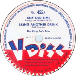 Any Old Time / Bring Another Drink / The Glow‐Worm / Anvil Chorus