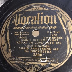 I Can't Believe That You're in Love With Me / My Sweet