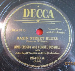 Basin Street Blues / Bob White (Whatcha Gonna Swing Tonight?)