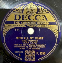 You'll Never Know / With All My Heart