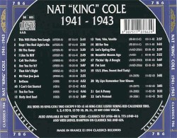 The Chronological Classics: Nat “King” Cole 1941–1943