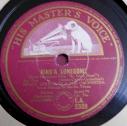 Kind'a Lonesome / We'll Never Know