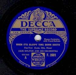 When It's Sleepy Time Down South / Three Little Times