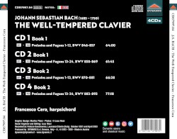The Well-Tempered Clavier, BWV 846-893