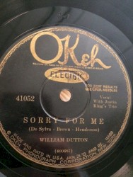 Sorry for Me / Last Night I Dreamed You Kissed Me