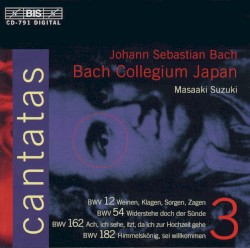 Cantatas, Volume 3