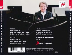 Partitas, BWV 825 & 826 - English Suite, BWV 808