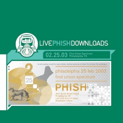 2003-02-25: First Union Spectrum, Philadelphia, PA, USA