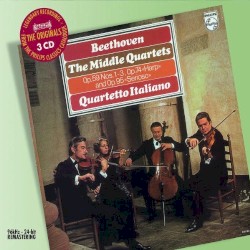 The Middle Quartets - Op.59 Nos. 1-3, Op.74 »Harp« and Op.95 »Serioso«