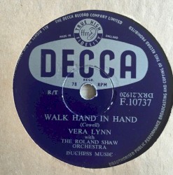 Walk Hand in Hand / Come Back to Me