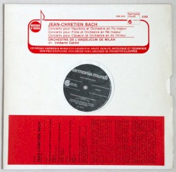 Concerto pour Hautbois et Orchestre en Fa majeur / Concerto pour Flûte et Orchestre en Ré majeur / Concerto pour Clavecin et Orchestre en do mineur