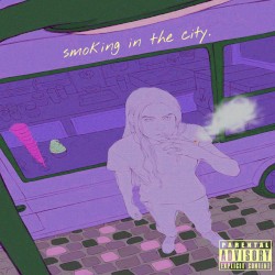 smoking in the city.