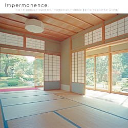 In a 1m radius around me, I formed an invisible barrier to another world.