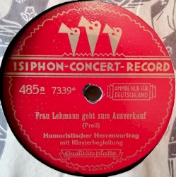 Frau Lehmann geht zum Ausverkauf / Windfangfritze, der gewitzte Warenhausportier